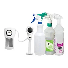 Spray Bottles and Chemical Dispensers