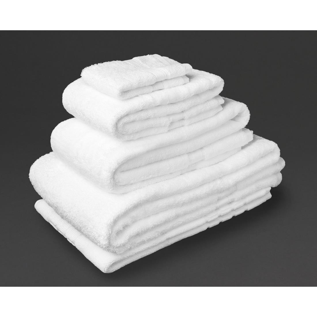 white bath towels cheap